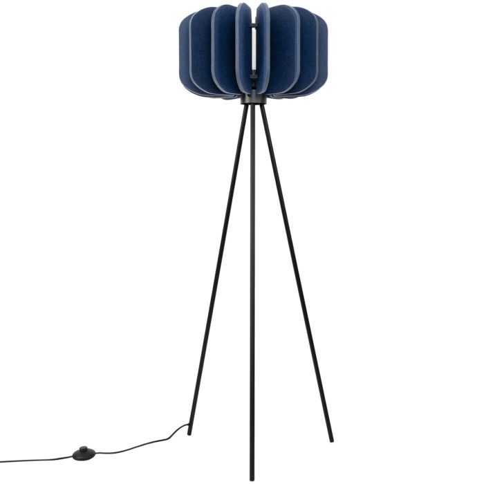 Soll SOL1865 Tripod Mula blauw vilt 134cm