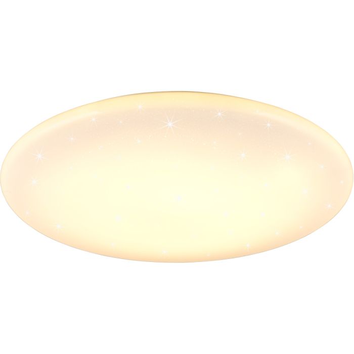 Trio  R65941101-TR Plafonniere Nando wit 70cm