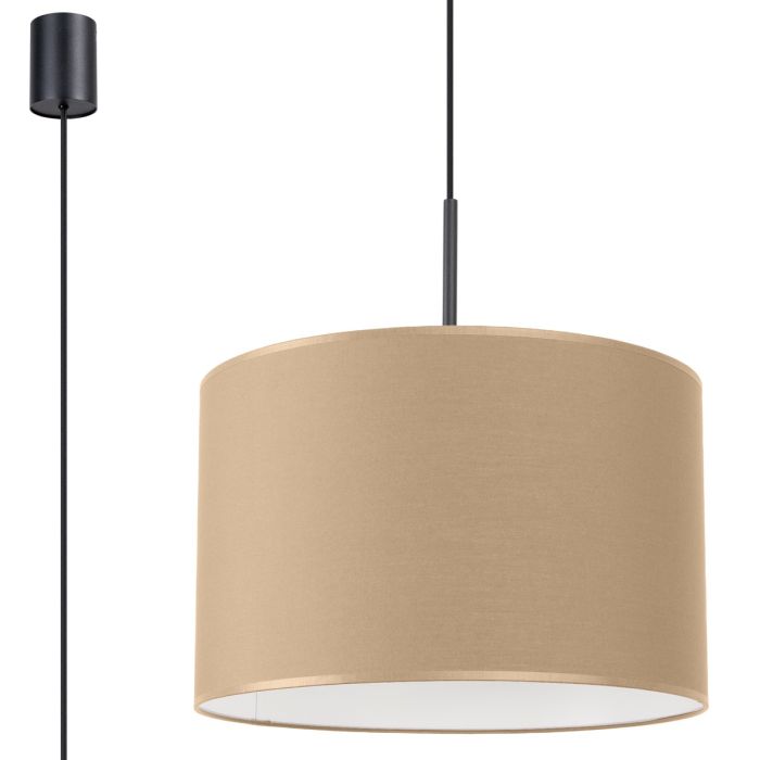 Soll SOL1849 Hanglamp Nevia taupe 40cm