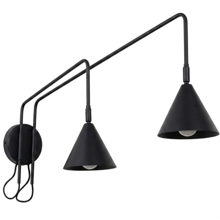 Soll SOL2507 Wandlamp Nox zwart 80cm