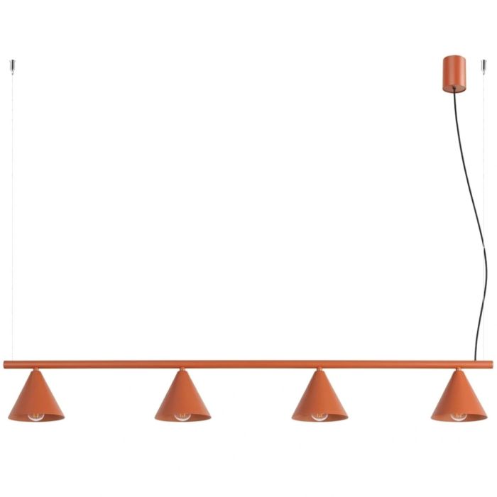 Soll SOL2556 Hanglamp Nox okerrood 122cm