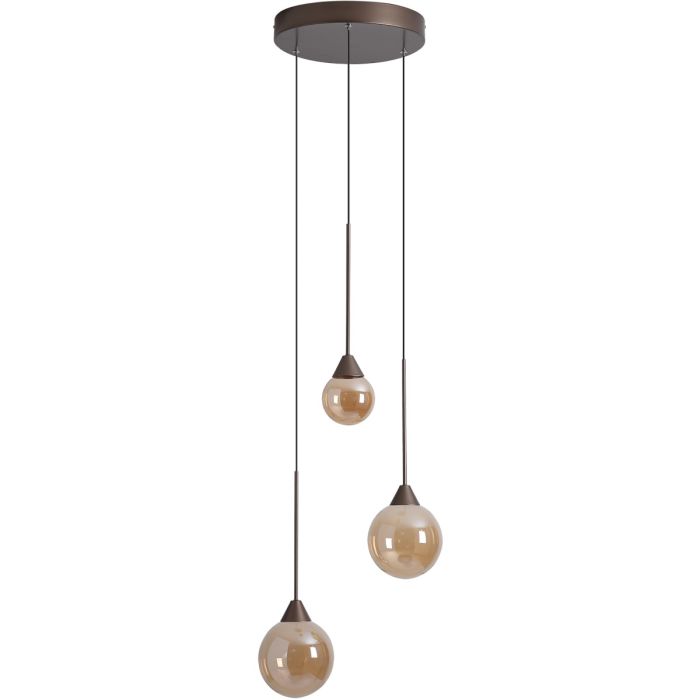 Searchlight SL-26301-3BZ Hanglamp Opus Lux champagne 40cm