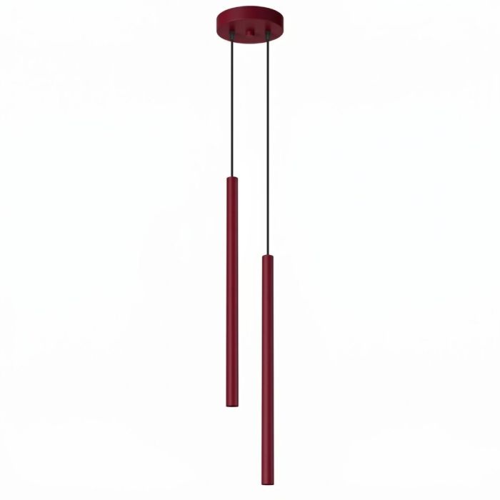 Soll SOL2122 Hanglamp Pastelo bordeauxrood 15cm