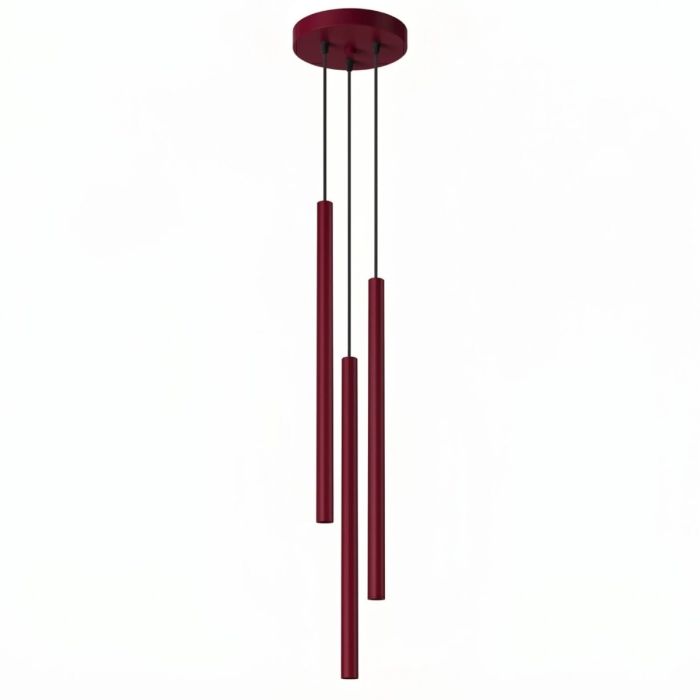 Soll SOL2123 Hanglamp Pastelo bordeauxrood 20cm
