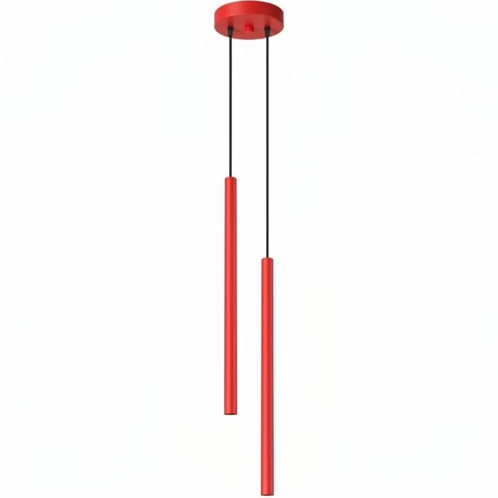 Soll SOL2142 Hanglamp Pastelo rood 15cm