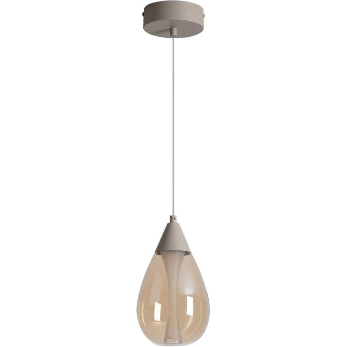 Searchlight SL-35110-1SA Hanglamp Pear zand 15cm