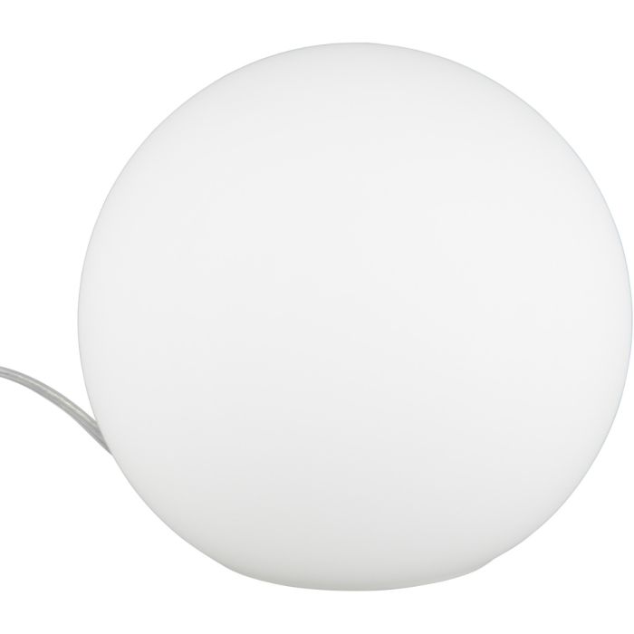 Trio  R5220-07-TR Tafellamp Pingpong wit 19cm