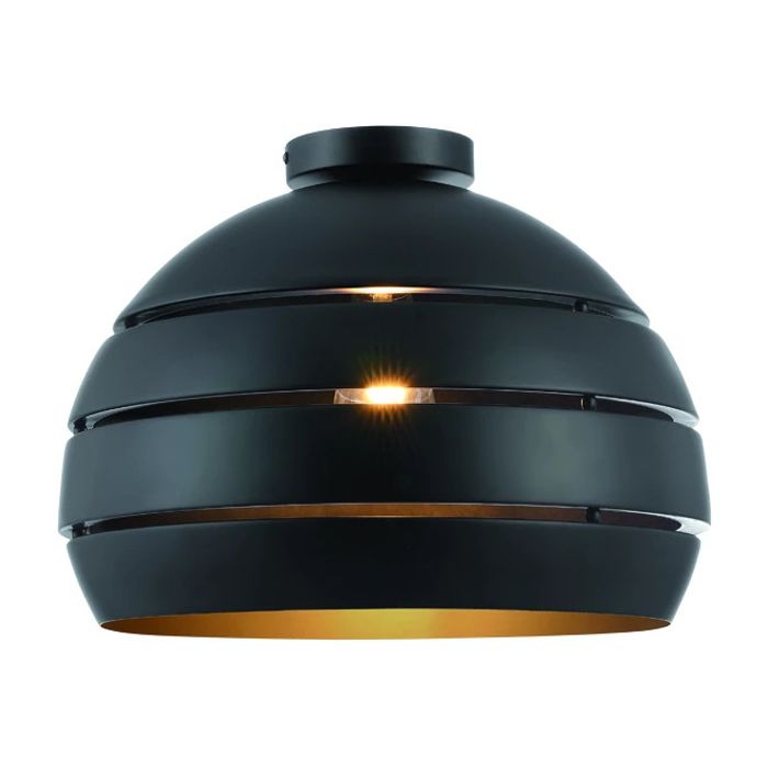 Freelight FR-PL0640Z Plafondlamp Djarin zwart 40cm