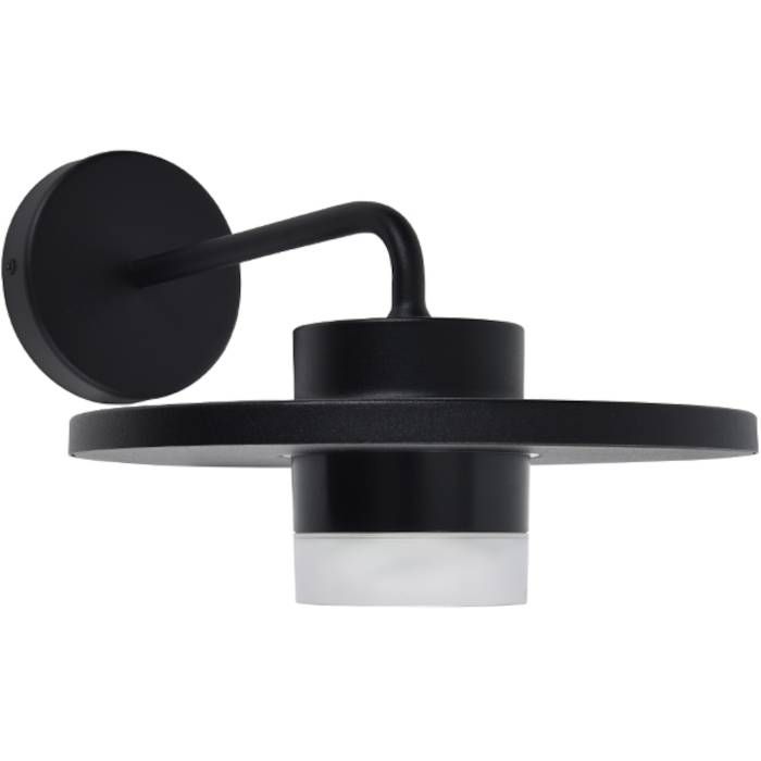 Lutec LT5213402012 Wandlamp Plato zwart 24cm