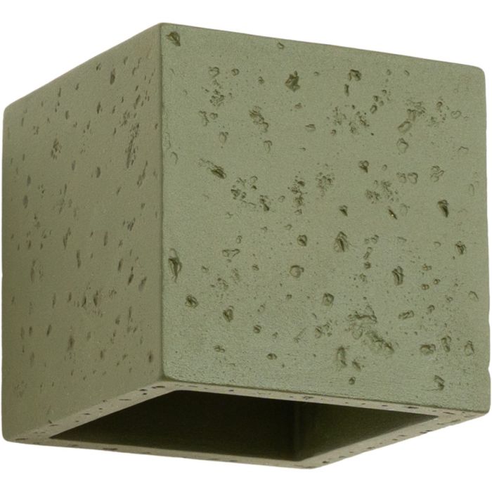 Soll SOL1843 Wandlamp Quad beton groen 10cm