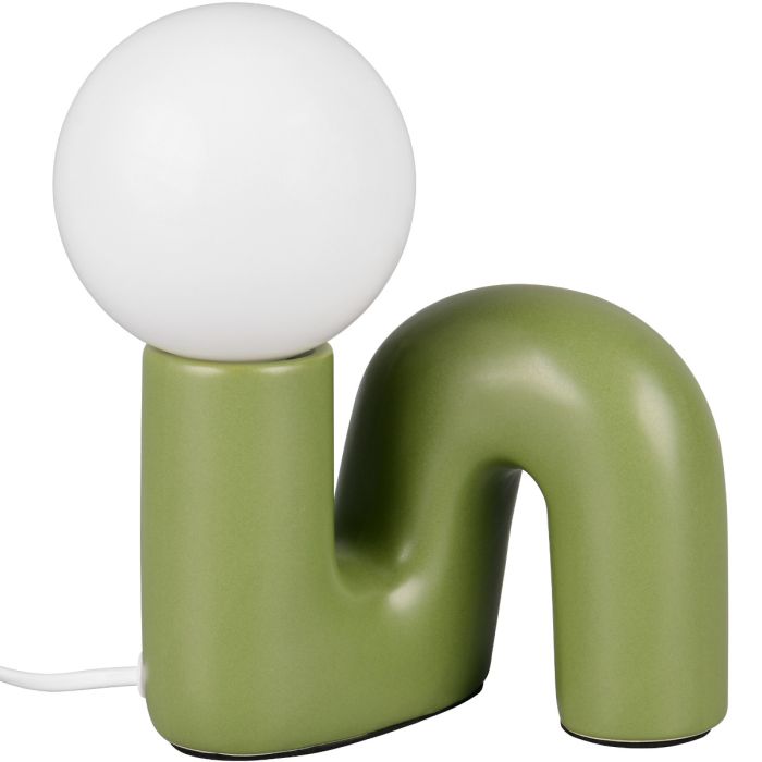 Trio  R56821015-TR Tafellamp Quinn groen 22cm