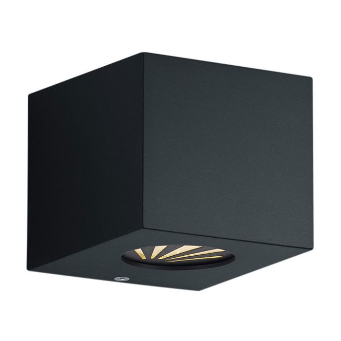 Trio  R28222632-TR Wandlamp Cordoba zwart 10cm