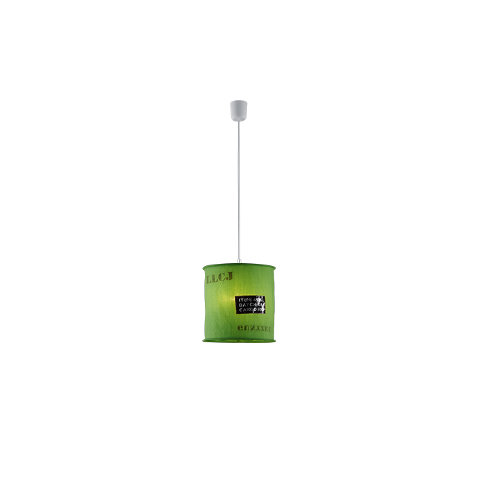 Trio  R30221015 (uitlopend) Lampenkap Trio Bag R30221015 groen 27cm