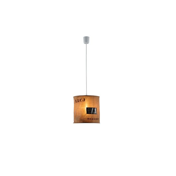 Trio  R30221026 (uitlopend) Lampenkap Trio Bag R30221026 bruin 27cm