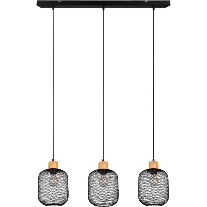 Trio  R30563032-TR Hanglamp Calimero zwart 80cm