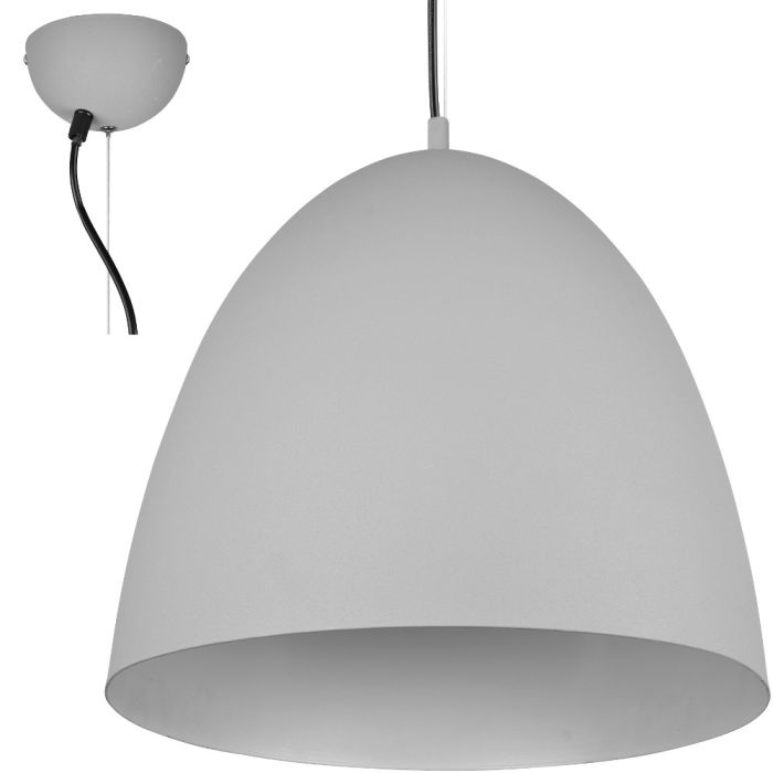 Trio  R30661911-TR Hanglamp Tilda grijs 40cm