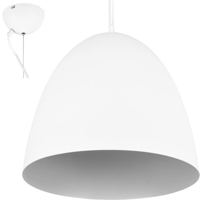 Trio  R30661931-TR Hanglamp Tilda wit 40cm
