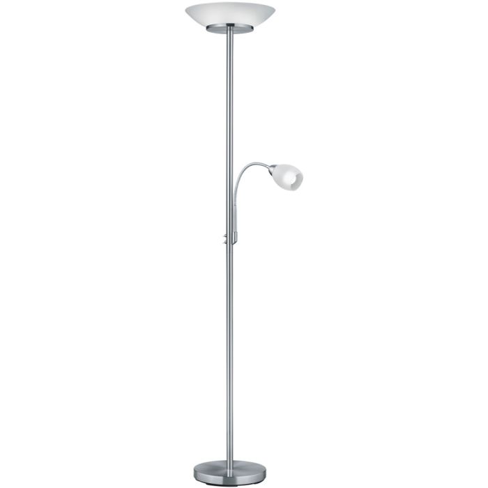 Trio  R40063107-TR Uplighter Gerry staal 180cm