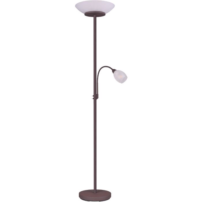 Trio  R40063124-TR Uplighter Gerry bruin 180cm