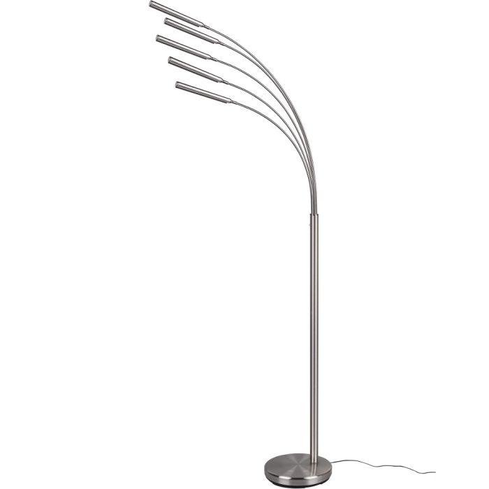 Trio  R41031507-TR Vloerlamp Reed staal 180cm