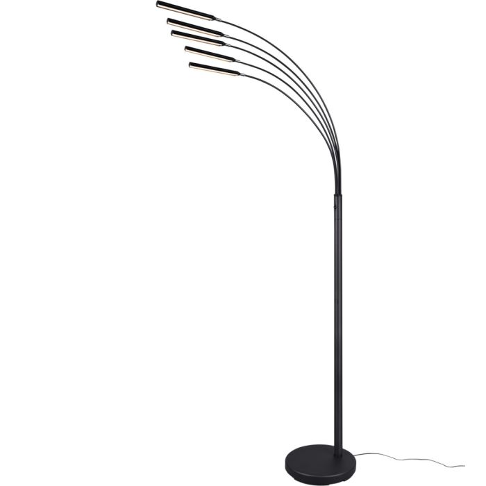 Trio  R41031532-TR Vloerlamp Reed zwart 180cm