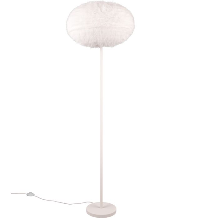 Trio  R41581001-TR Vloerlamp Furry pluche 154cm