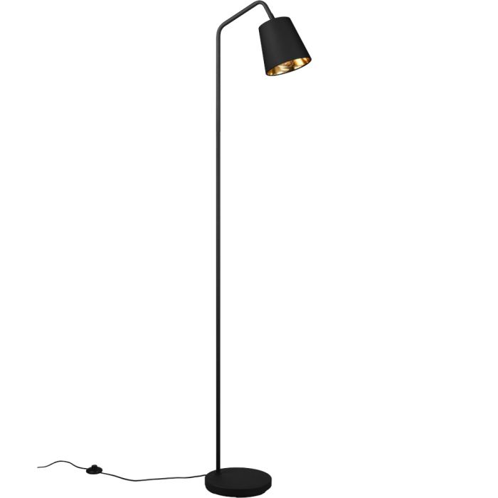 Trio  R41721032-TR Vloerlamp Buddy zwart 148cm