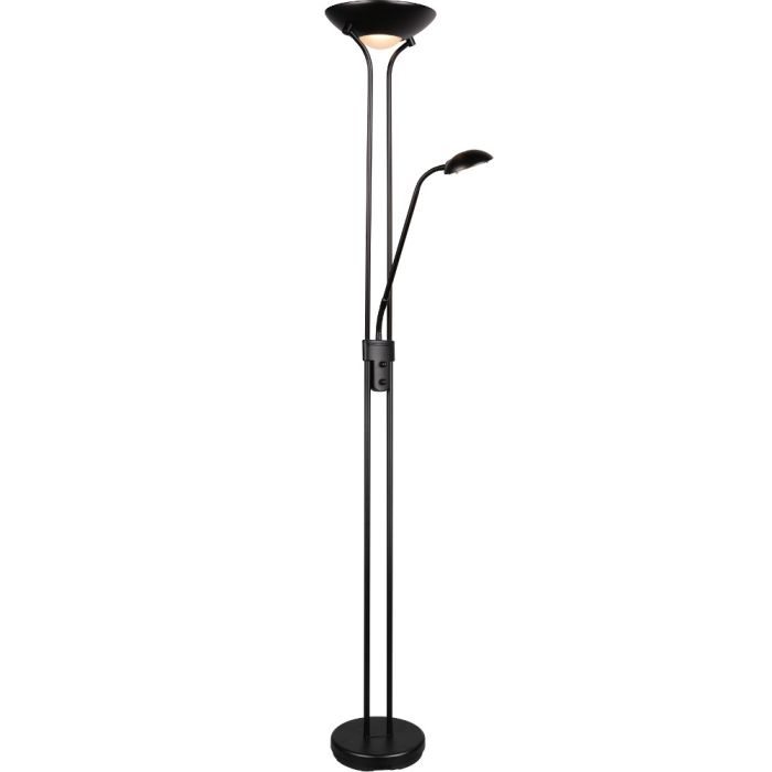 Trio  R42292132-TR Uplighter Spock zwart 180cm