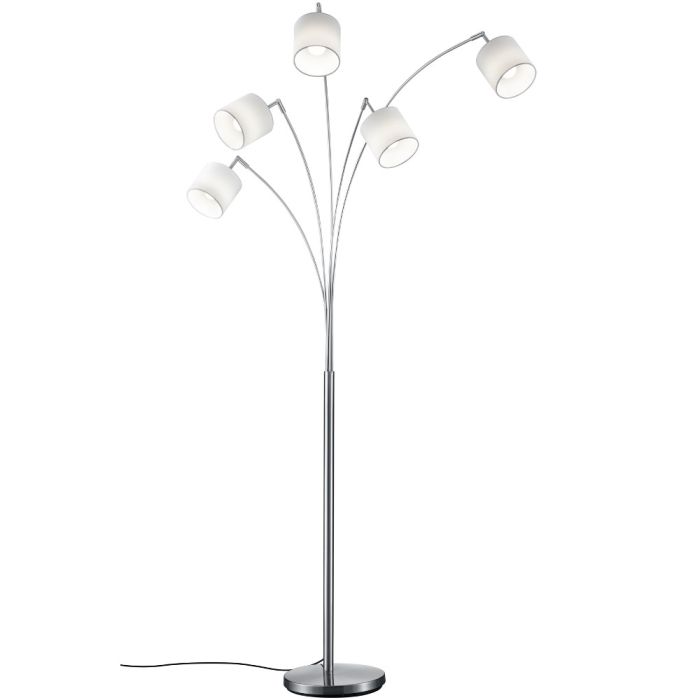 Trio  R46330501-TR Vloerlamp Tommy staal 200cm