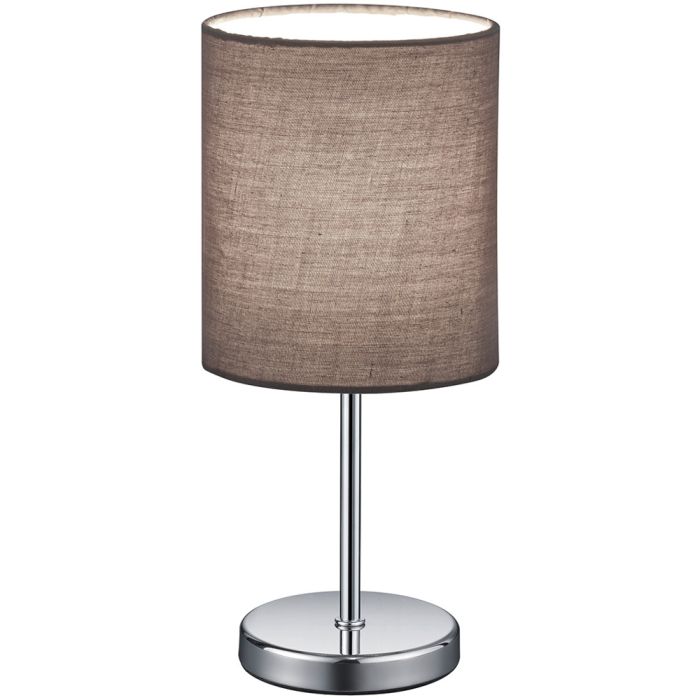 Trio  R50491011-TR Tafellamp Jerry grijs 29cm