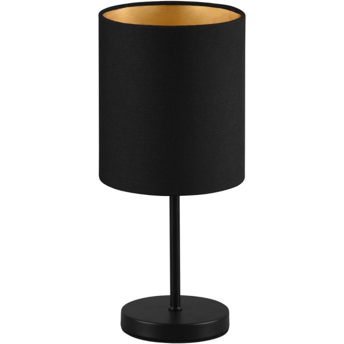 Trio  R50491080-TR Tafellamp Jerry zwart 28cm