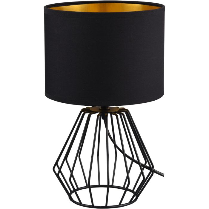 Trio  R50931002-TR Tafellamp Chuck zwart 34cm