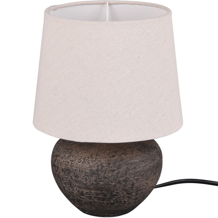 Trio  R50961844-TR Tafellamp Lou beige 25cm