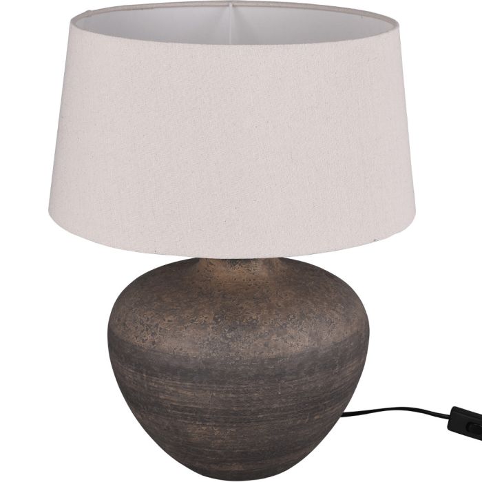 Trio  R50963844-TR Tafellamp Lou beige 46cm