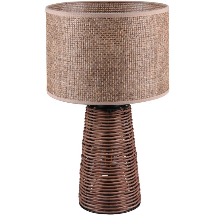 Trio  R50972026-TR Tafellamp Straw bruin 41cm