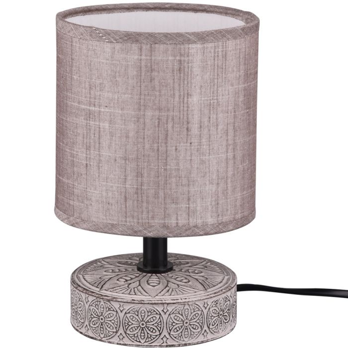 Trio  R50980126-TR Tafellamp Marie bruin 21cm