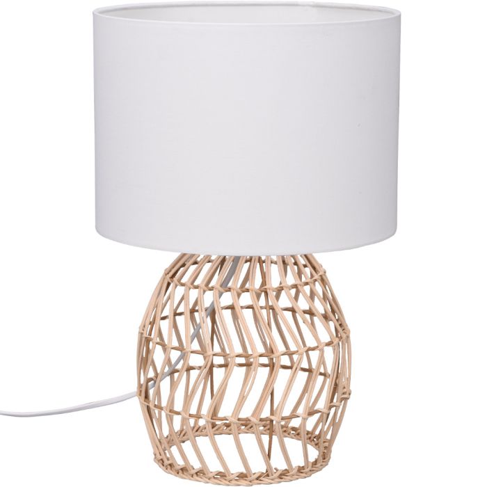 Trio  R51131036-TR Tafellamp Rike rotan 38cm
