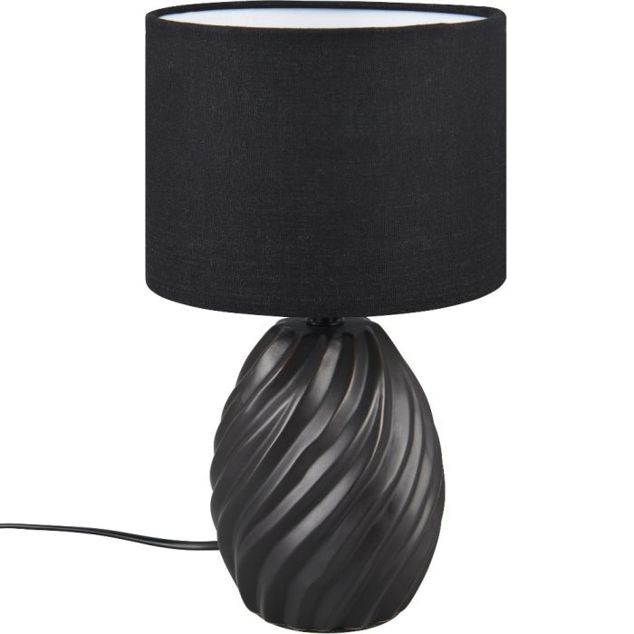 Trio  R51771032-TR Tafellamp Melva zwart 31cm