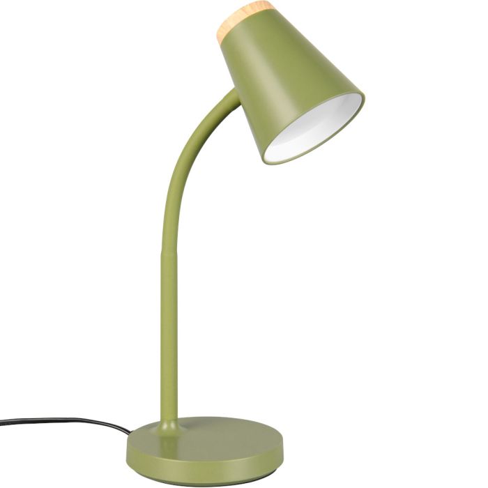 Trio  R55831115-TR Tafellamp Pongo groen 36cm