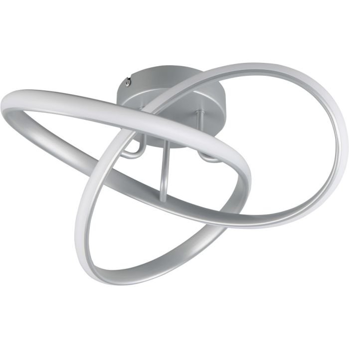 Trio  R62101187-TR Plafondlamp Meo grijs 40cm