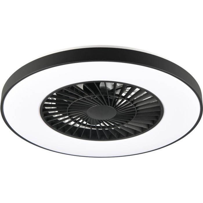 Trio  R62672132-TR Plafondventilator Halmstad zwart 58cm