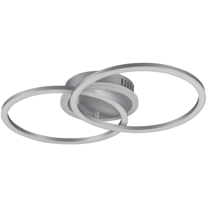 Trio  R62783187-TR Plafondlamp Venida staal 50cm