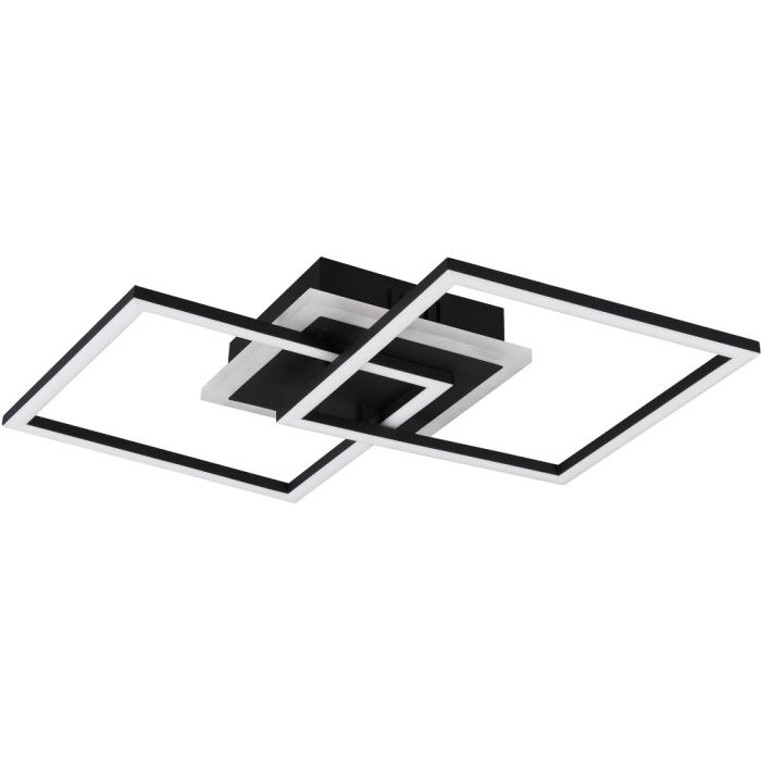 Trio  R62793132-TR Plafondlamp Venida zwart 58cm