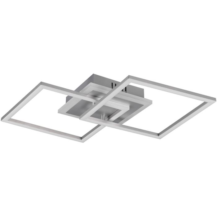 Trio  R62793187-TR Plafondlamp Venida staal 58cm