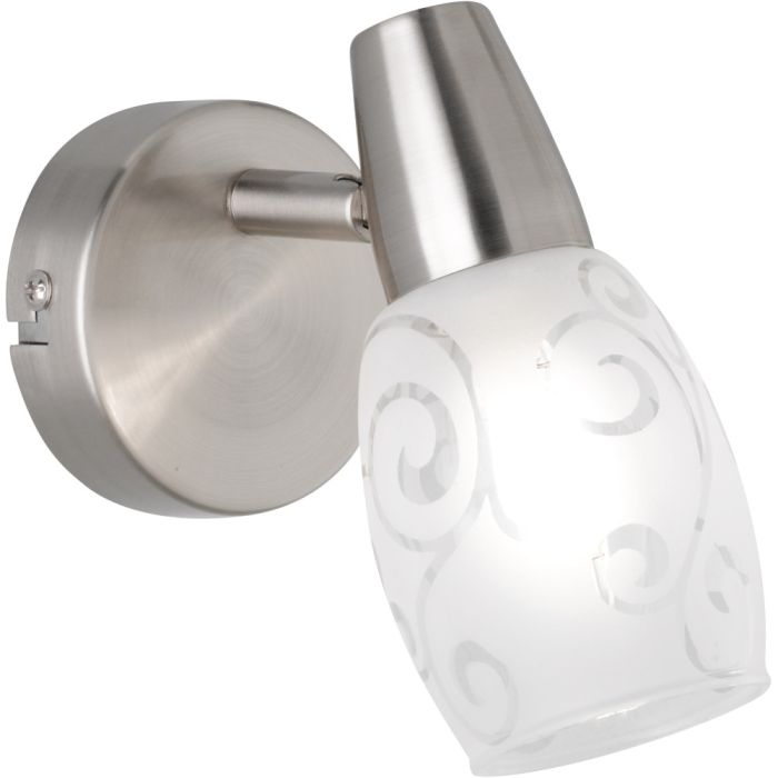 Trio  R80021007-TR Spot Colmar staal 8cm