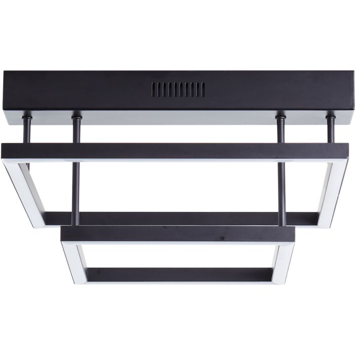 Brilliant G99493/06-BR-EOL Plafondlamp Ranut zwart 35cm