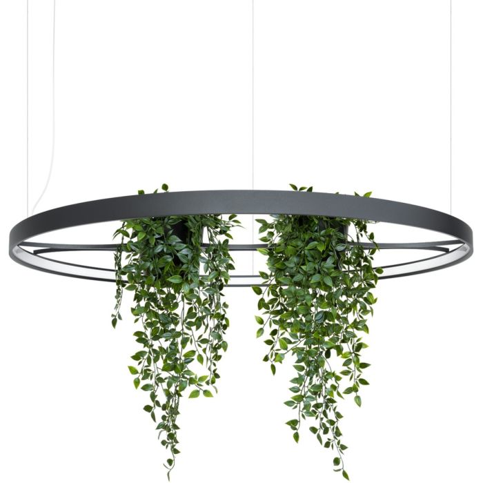 Thoro SOLTH.555 Hanglamp Rio Bio zwart 110cm