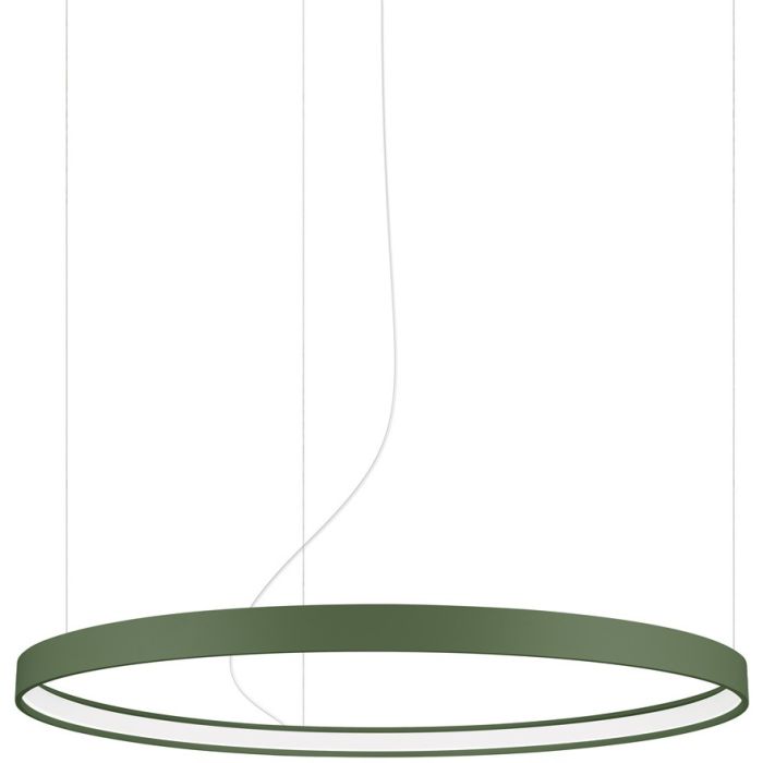 Thoro SOLTH.374 Hanglamp Rio olijfgroen 78cm