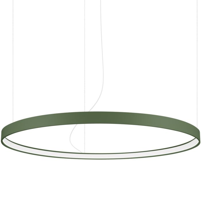 Thoro SOLTH.375 Hanglamp Rio olijfgroen 110cm