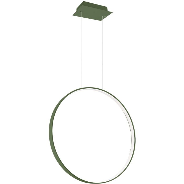Thoro SOLTH.383 Spiegellamp Rio olijfgroen 55cm